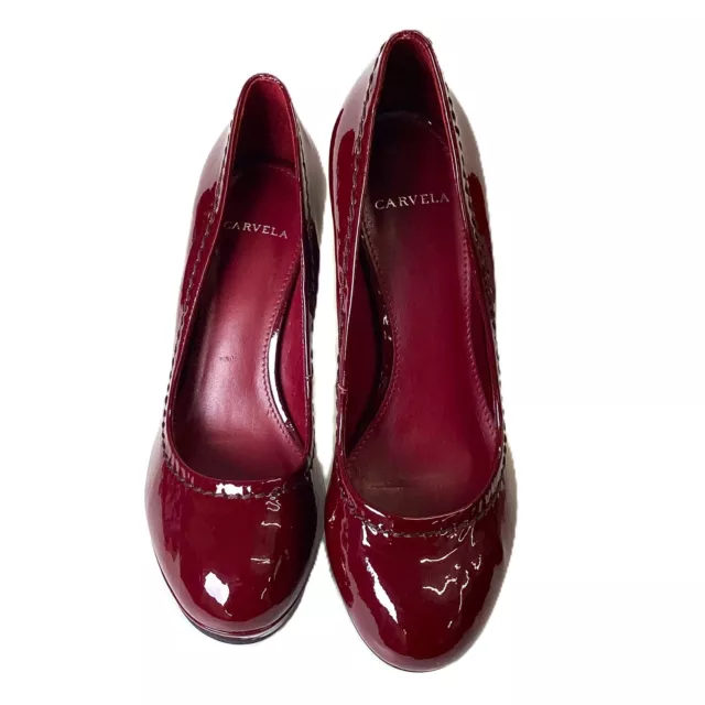 CARVELA RED PATENT Red Stiletto Shoes WORN ONCE UK 5 EU 38 9.99 PicClick UK