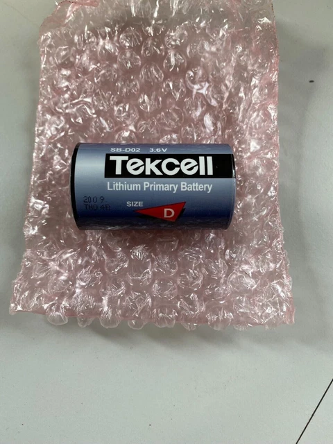 TEKCELL SB-D02 ER34615 Lithium Battery 3.6 V Size D 19000 mAh