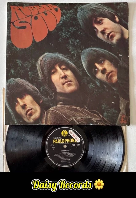 THE BEATLES, RUBBER Soul 1St Uk Press Mono Loud Cut,Pmc 1267 THE BEATLES, RUBBER Soul 1St Uk Press Mono Loud Cut,Pmc 1267