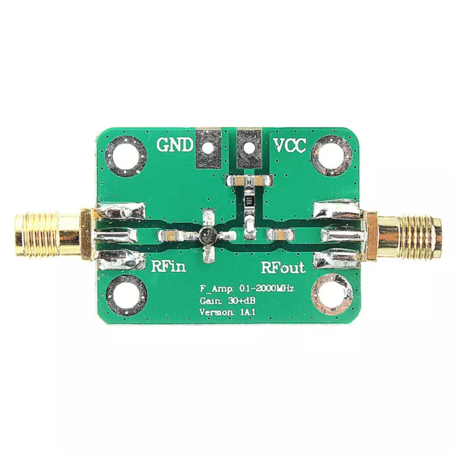 0.1-2000MH​z RF Wideband Amplifier 30dB low-noise LNA Broadband Module Receiver