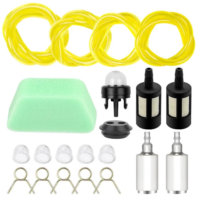 KingYH Kraftstoffleitungen Kit Universal Benzinschlauch mit Kraftstofffilter Vergaser Primer Birne Pumpe PU Benzinfilter Ölschlauch Dieselschlauch Weedeater Chainsaw Rasenmäherersatzteile KingYH Kraftstoffleitungen Kit Universal Benzinschlauch mit Kraftstofffilter Vergaser Primer Birne Pumpe PU Benzinfilter Ölschlauch Dieselschlauch Weedeater Chainsaw Rasenmäherersatzteile