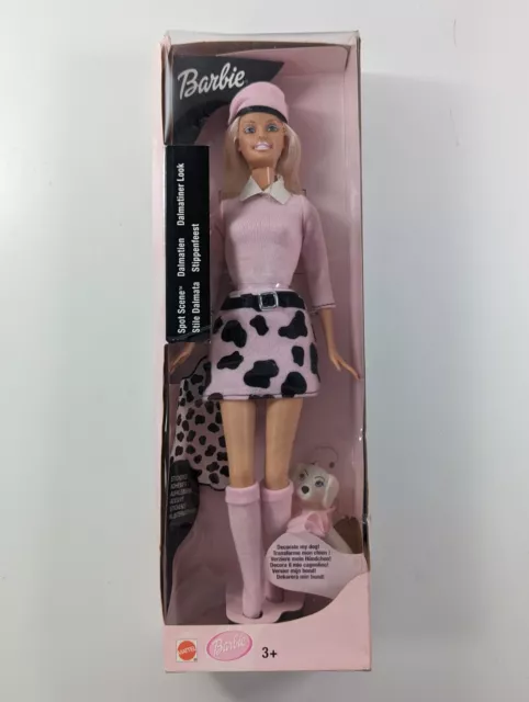 Dalmatian Look Spot Scene Barbie Rare Collectible 2001