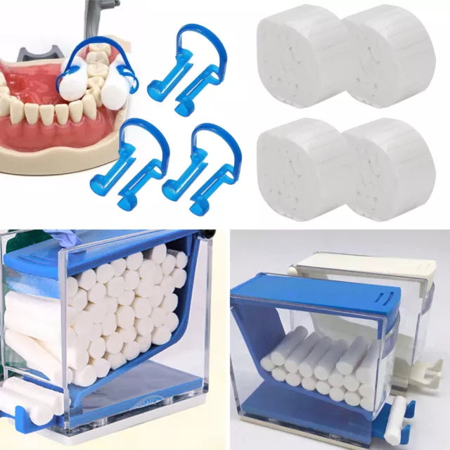 Dental Medical Surgical Cotton Rolls/Cotton Rolls Dispensers Holders/Clips Clamp