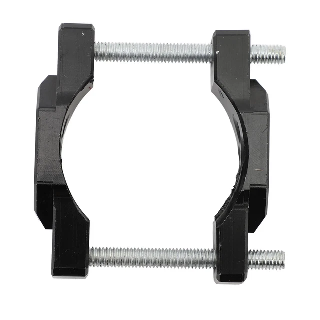 Support Phare Moto En Acier Inoxydable - Montage Fourche Avant - Noir - Universel Pour Feux Additionnels