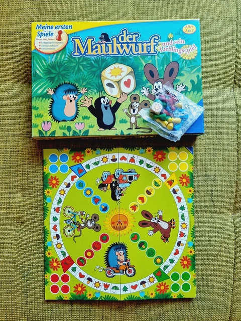 Ravensburger - Der Maulwurf und sein Lieblingsspiel - Kinderspiel - Würfelspiel