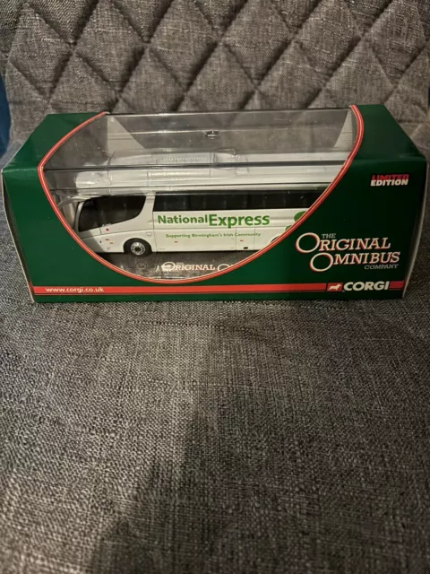 Corgi Omnibus Model Om46202 Scania Irizar National Express (Irish Bus)  1:76