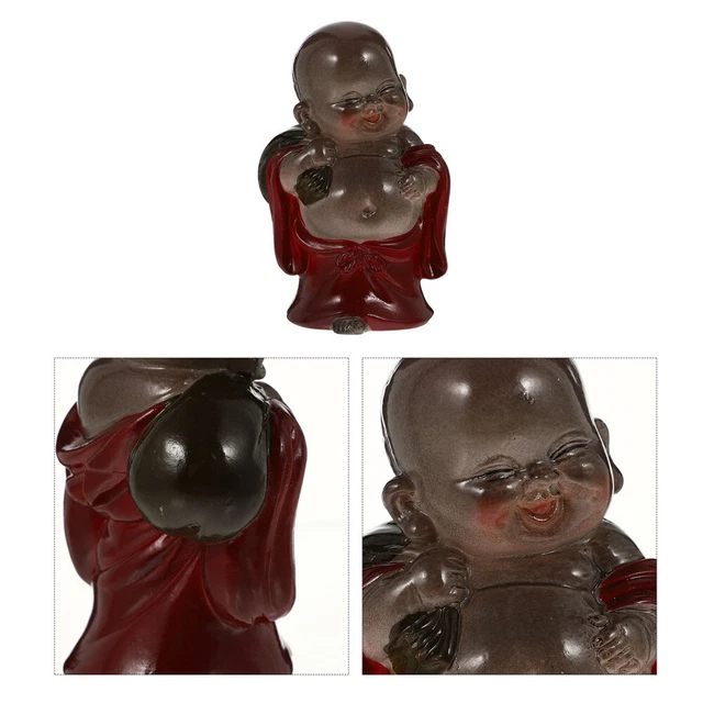 TEA PET ORNAMENT Miniture Decoration Feng Shui Laughing Buddha £19.55