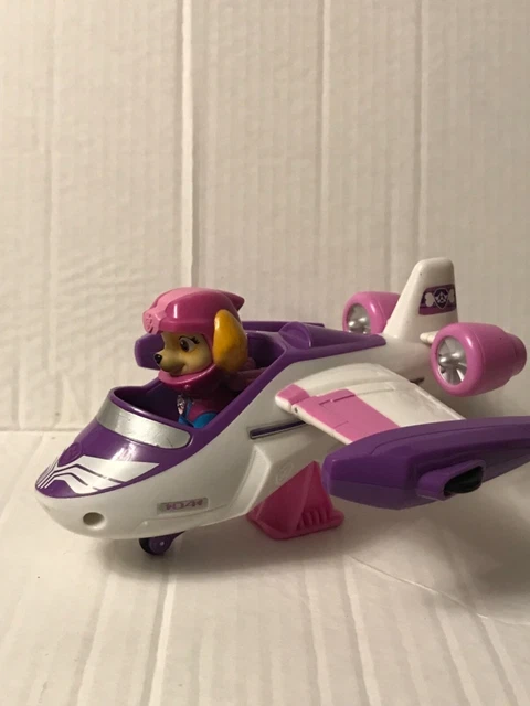 PAW PATROL SEA Patrol Skye Transforming Vehicle Plane Figure Spin