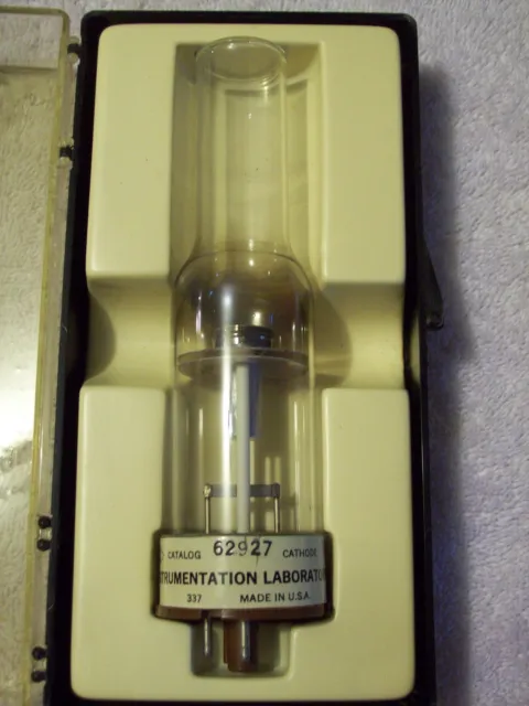 INSTRUMENTATION LABORATORIES HOLLOW CATHODE LAMP TUBE MAX. 8mA , 62927