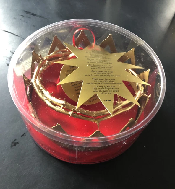 CROWN OF THORNS Christmas Tree Topper Jesus Biblical £51.68 PicClick UK