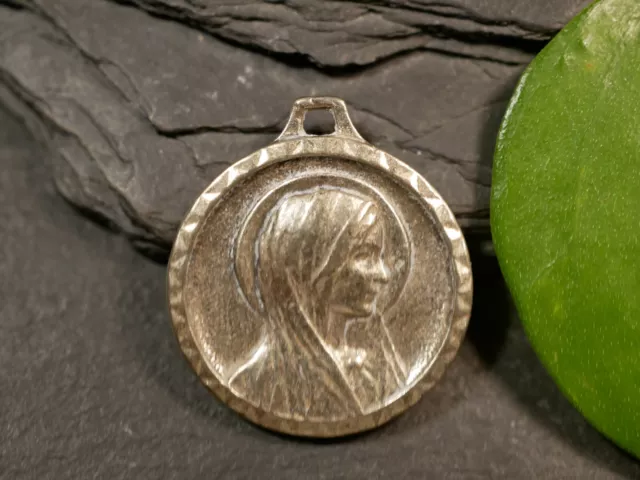 Silberfarbene Pilger Medaille Anhänger Heilige Maria Mutter Gottes