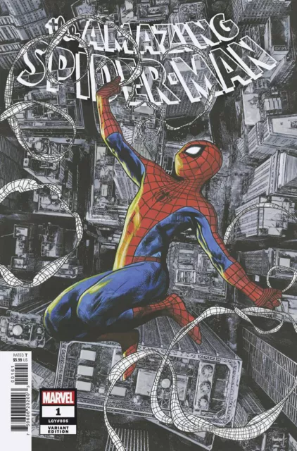 L'incroyable Spider-Man #1 1:25 Charest Variante NM- Marvel Comics