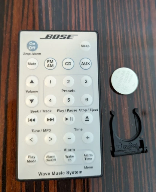 Telecomando Argento AWRCC1 AWRCC2 Per Sistema Musicale US-Bose Wave - Foto 5