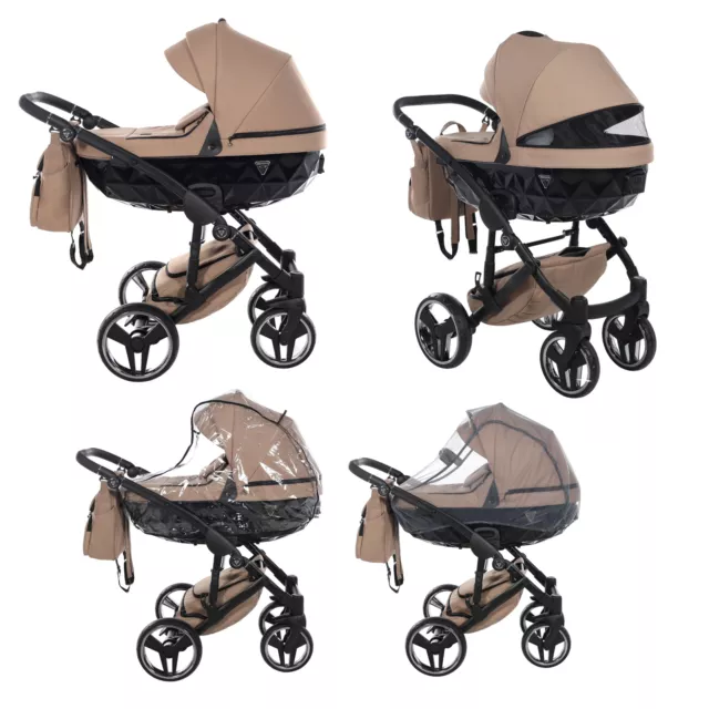 Junama poussette Landau Cosy accessoires Isofix Diamond par Lux4Kids 2