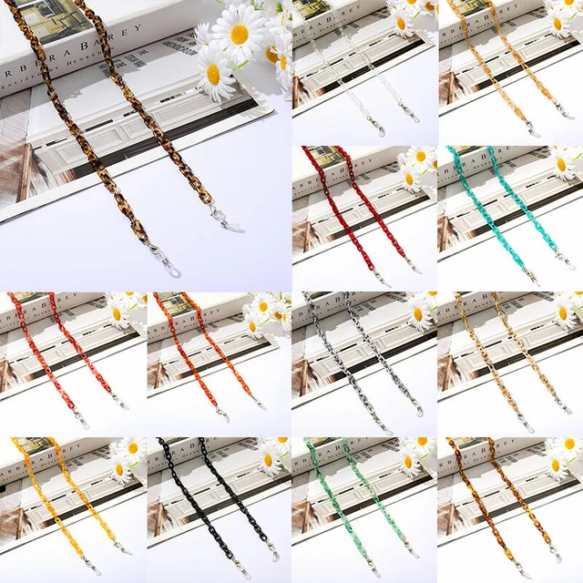 Occhiali Catena Supporto Cavo da Sole Anti-scivolo Cinturino Cordino Corda -