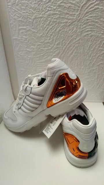 adidas ZX 5000  "The U"  Herren Sneaker Weiß Leder Gr.41/UK 8/US 8,5 NEU