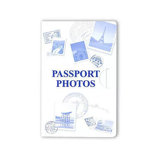 250 Passport Photo Holder Folders for Passport Pictures