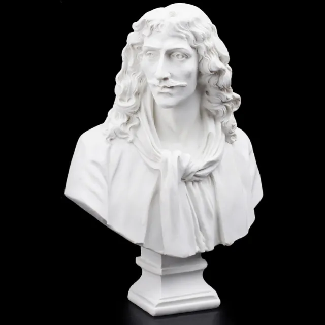 Greek Michelangelo David Head Resin Bust Sculpture Mini Home Figurine