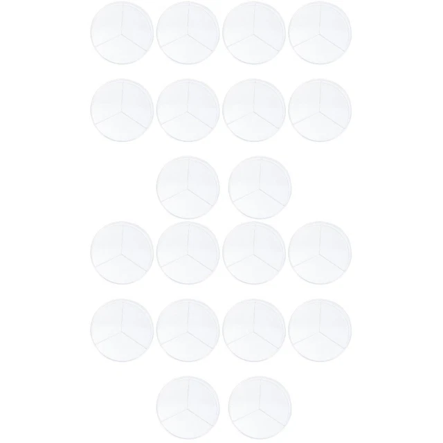 20 pcs Science Petri Dish Cultivation Petri Dish Culture Dish