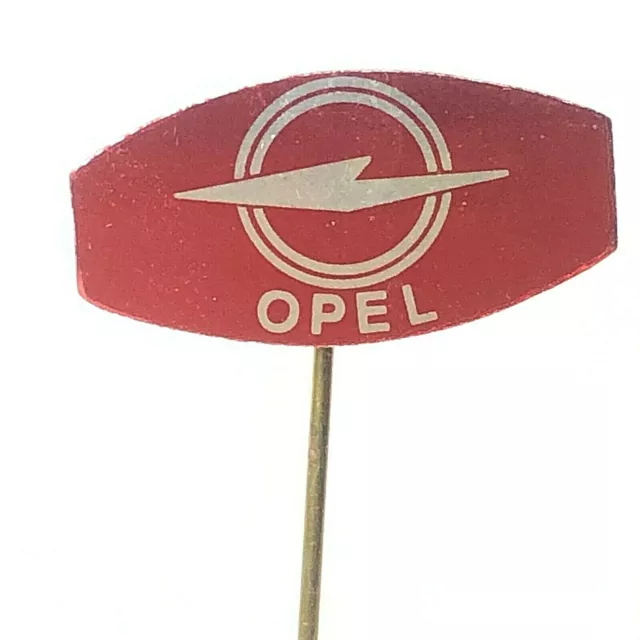 1960's Opel Cars Advertising Stick Pin Badge Aluminium 22 x11 mm