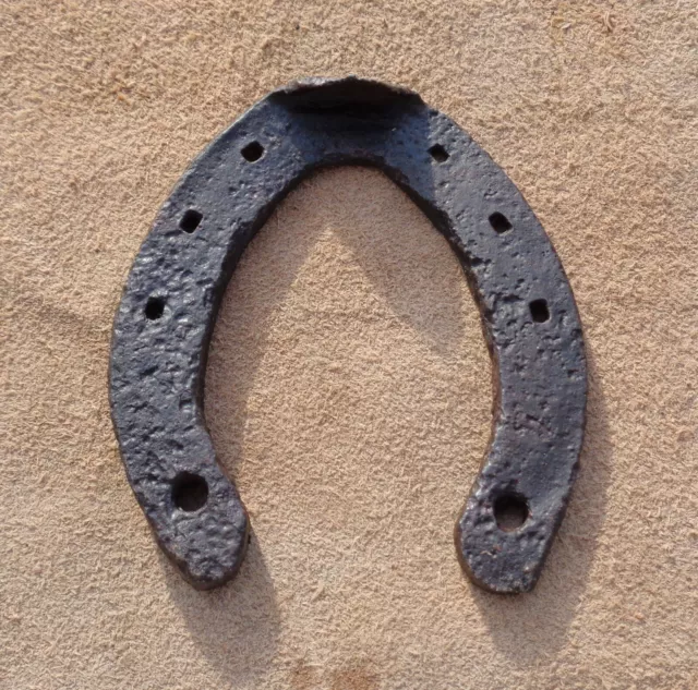 Dug Small Hand Forged Horse Shoe 1800s Found Metal Detecting 2