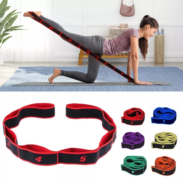 1PC Loop Tension Band Yoga Pull Strap Stretch Belt Resistance Bands Elastic Band