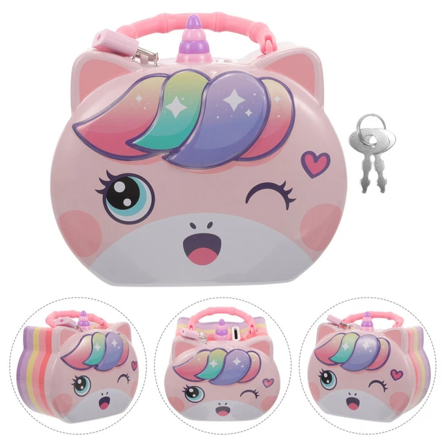 Tirelire Enfants Ours Vêtements Plastique Transparent – Grand Modèle Fun & Décoratif