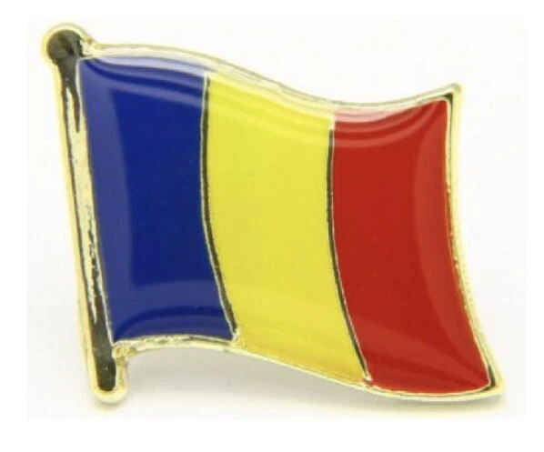 ￼ Roumanie Drapeau Pays Broche Revers Cravate Tack Lds Missionnaire