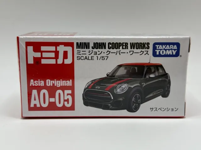 UK Stock - Tomica Asia Original AO-05 Mini John Cooper Works Takara Tomy A0-05