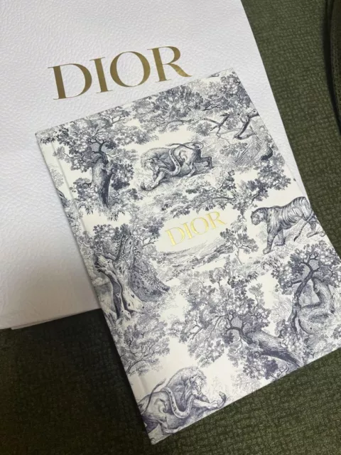 Christian Dior TOILE DE JOUY Notebook Sealed w/Dior Box and Ribbon, Rouge  RED