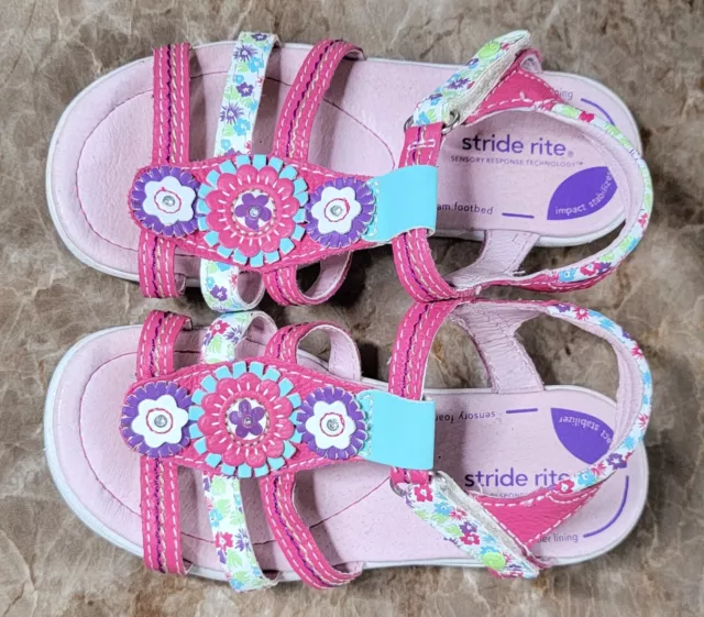 Stride Rite SRT Baby and Toddler Girls Yasmine Fashion Sandal Size 9.5 W