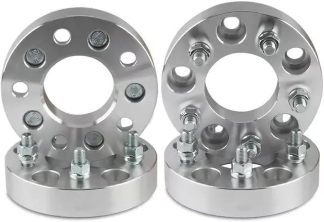 4x 5x4.25 to 5x4.5 Wheel Adapters 1.25" Inch Use 5x114.3 Wheels On Ford 5x108