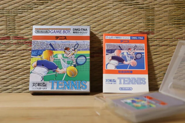 Tennis w/box manual Japan Nintendo Gameboy GB Very Good Condition!