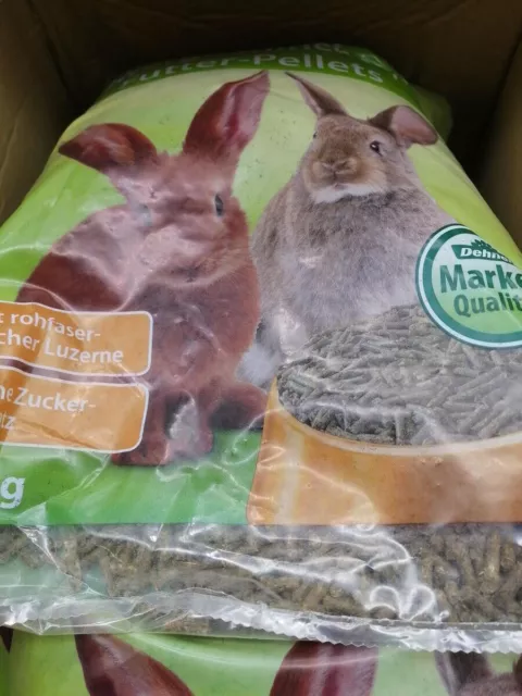 10 kg Dehner Kaninchen-Futter-Pellets | Alleinfuttermittel für Hasen, Kaninchen