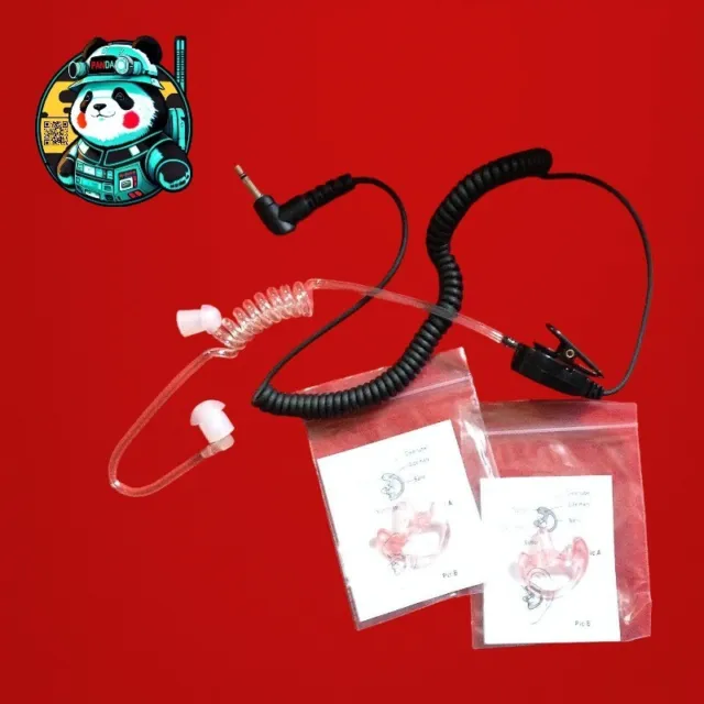 3.5mm Security Style Headsets 2+2  100% Silicone Rubber