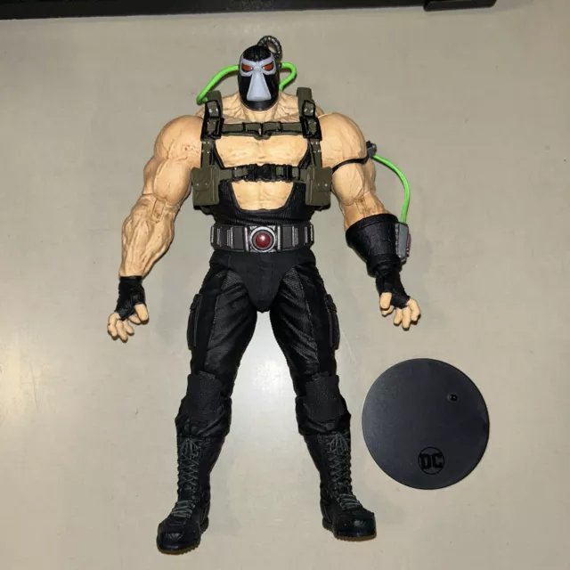 Action figure dc multiverso bane batman knightfall 9"" megafig mcfarlane