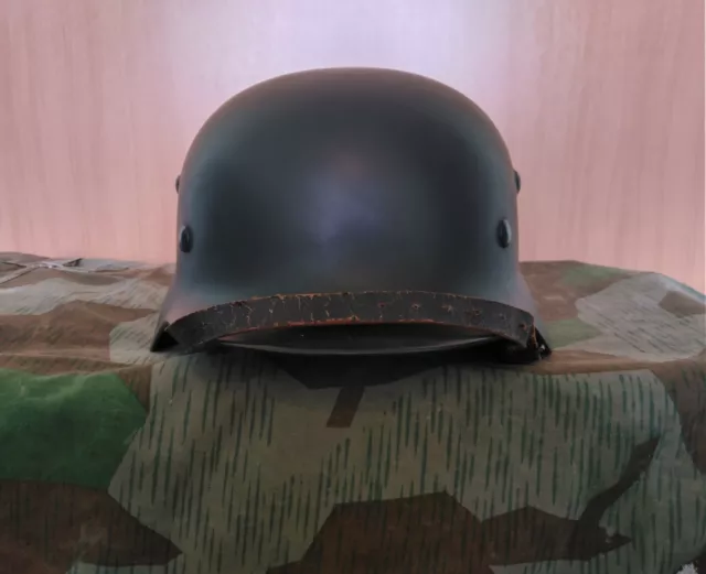 Wehrmacht LW WSS Stahlhelm M40   2.WK.