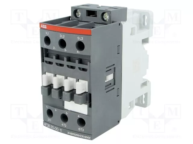 1 piece, Contactor: 3-pole AF38-30-00-14 /E2UK