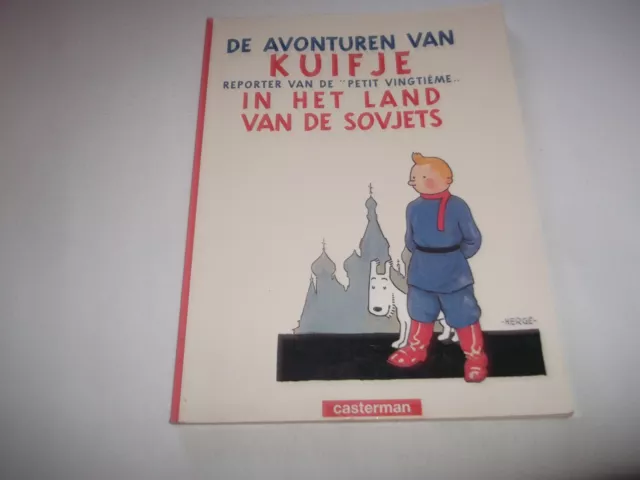 Rar 1999 Hergé + Tintin De Avonturen Van Kuifje In Het Land Van De Sovjets