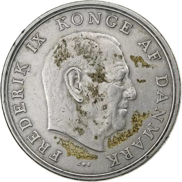 [#1220275] Denmark, Frederik IX, 5 Kroner, 1961, Copenhagen, Copper-nickel, EF