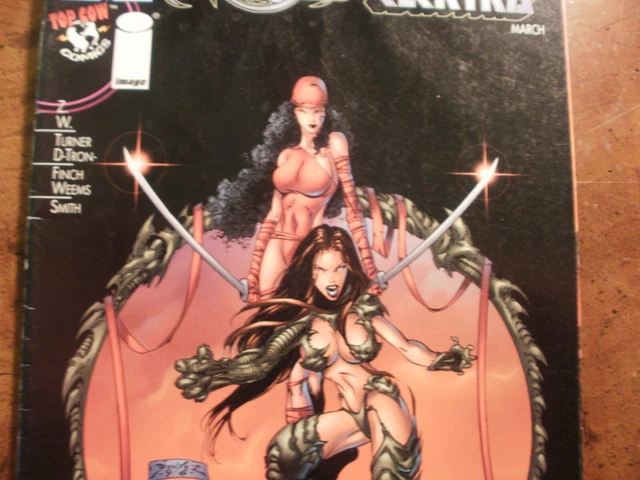 VG MARVEL TOP COW Comic: WITCHBLADE / ELEKTRA #1 (1997) Devil's Reign (Part 6) 2