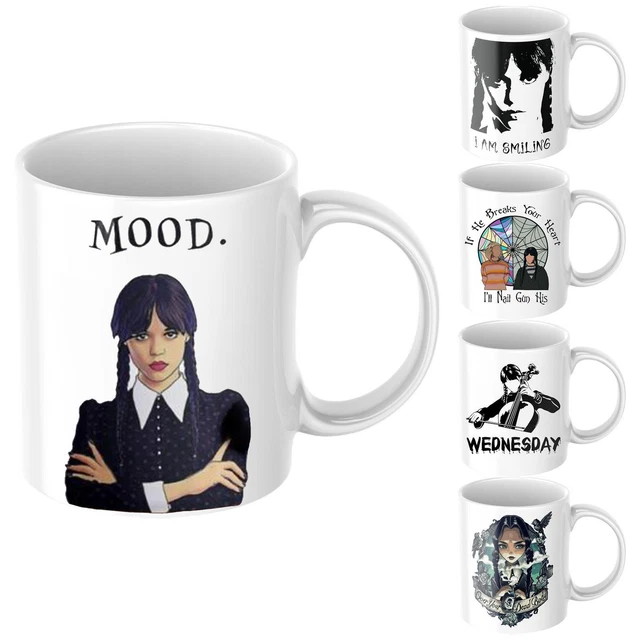 Wednesday Adams Family Ceramic Coffee Cups