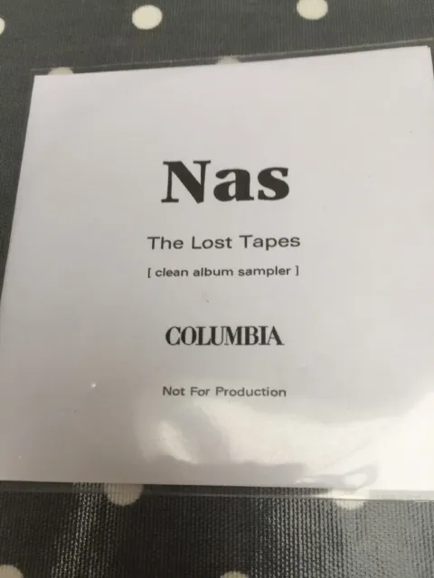 NAS 'THE LOST TAPES' 2002 CD Clean Album sampler six tracks