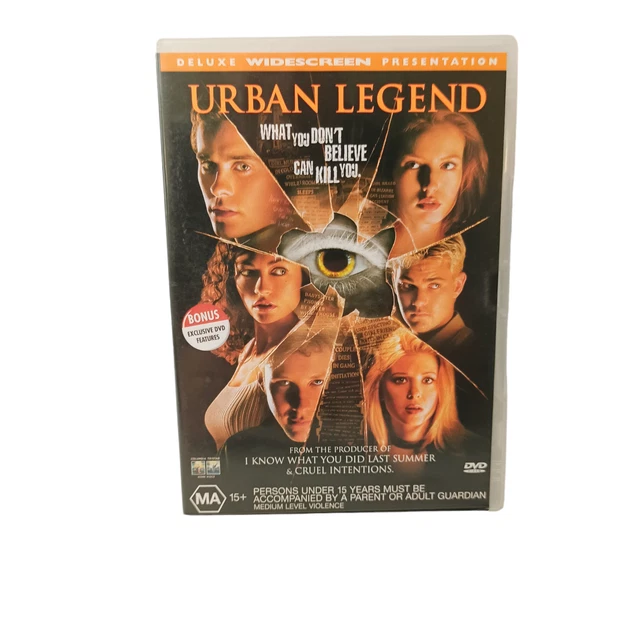 URBAN LEGEND (DVD) Movie American Horror Thriller Slasher Crime Murder Teen EUR 4,39 PicClick FR