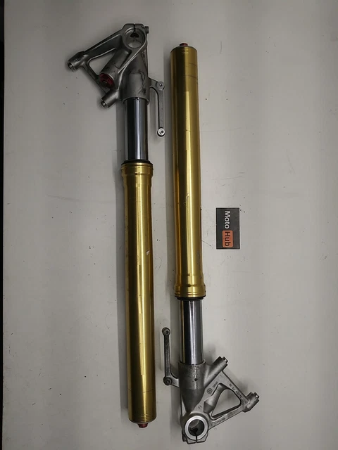 09-11 Bmw S1000Rr K46 Oem Lh Rh Left & Right Front Fork Suspension Legs Straight 09-11 Bmw S1000Rr K46 Oem Lh Rh Left & Right Front Fork Suspension Legs Straight