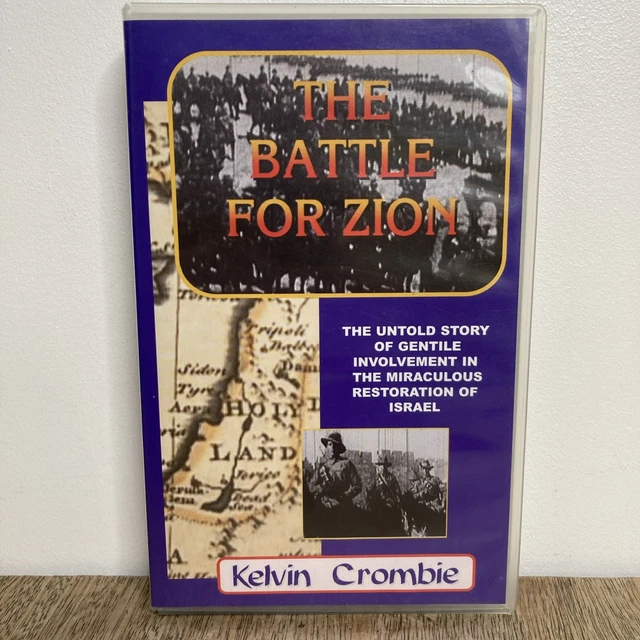 THE BATTLE FOR Zion VHS Tape. Kelvin Crombie. Israel Gentile History ...