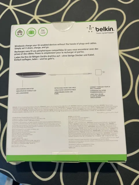 Belkin Boost Up Qi Wireless Charging Pad 5W Universal Wireless Charger 2