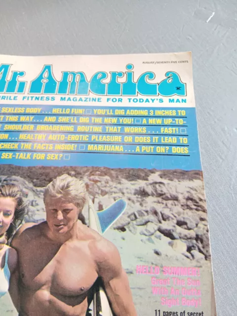 MR AMERICA bodybuilding muscle magazine DAVE DRAPER/Arnold Schwarzenegger 8-70 2