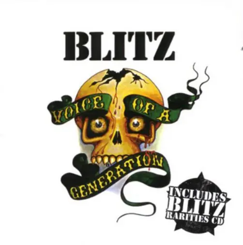 Blitz Voice of a Generation  (CD)  Album (UK IMPORT)
