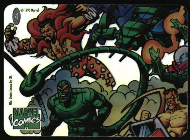 Cel Prism - Marvel Vending Machine Stickers Spider-Man 1995 4
